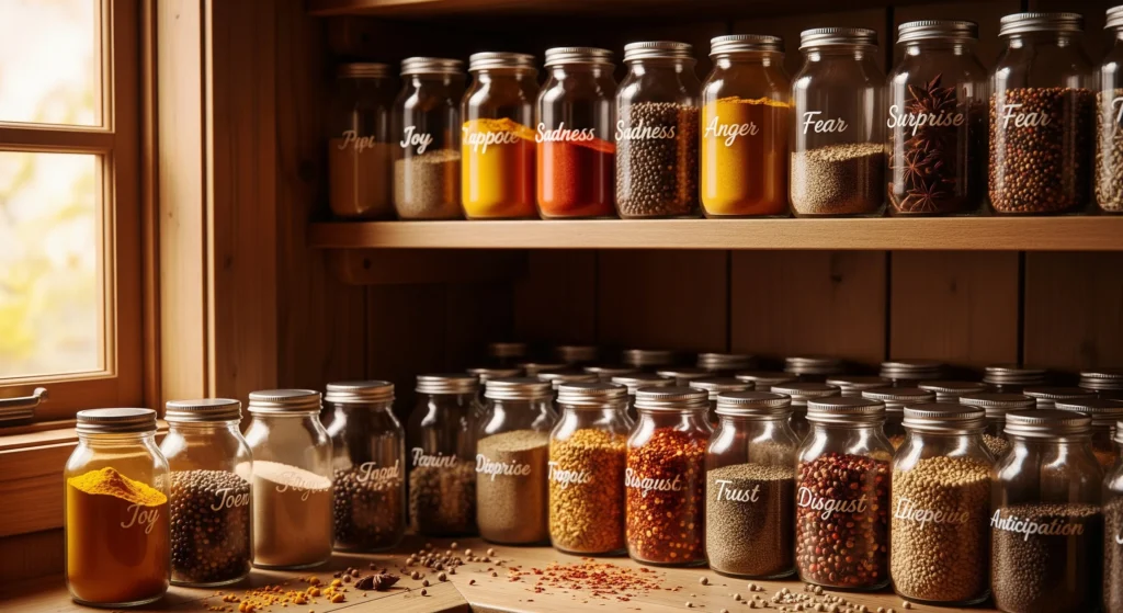 Emotions are a pantry of spices