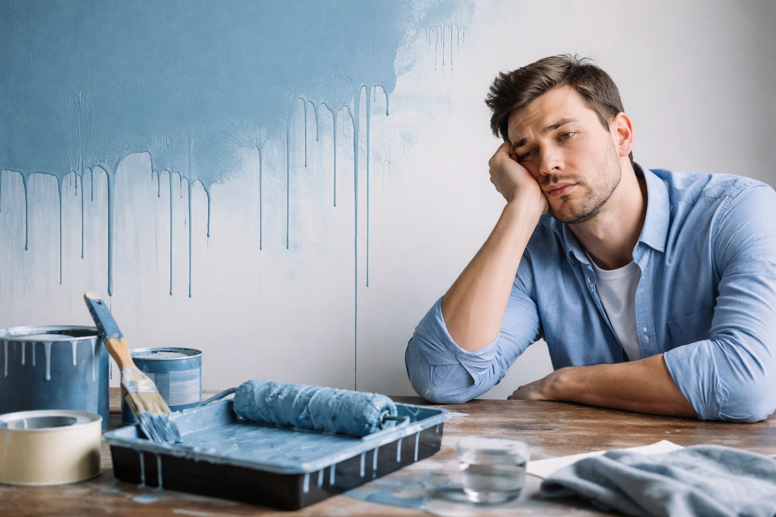 Boredom like paint that won’t dry