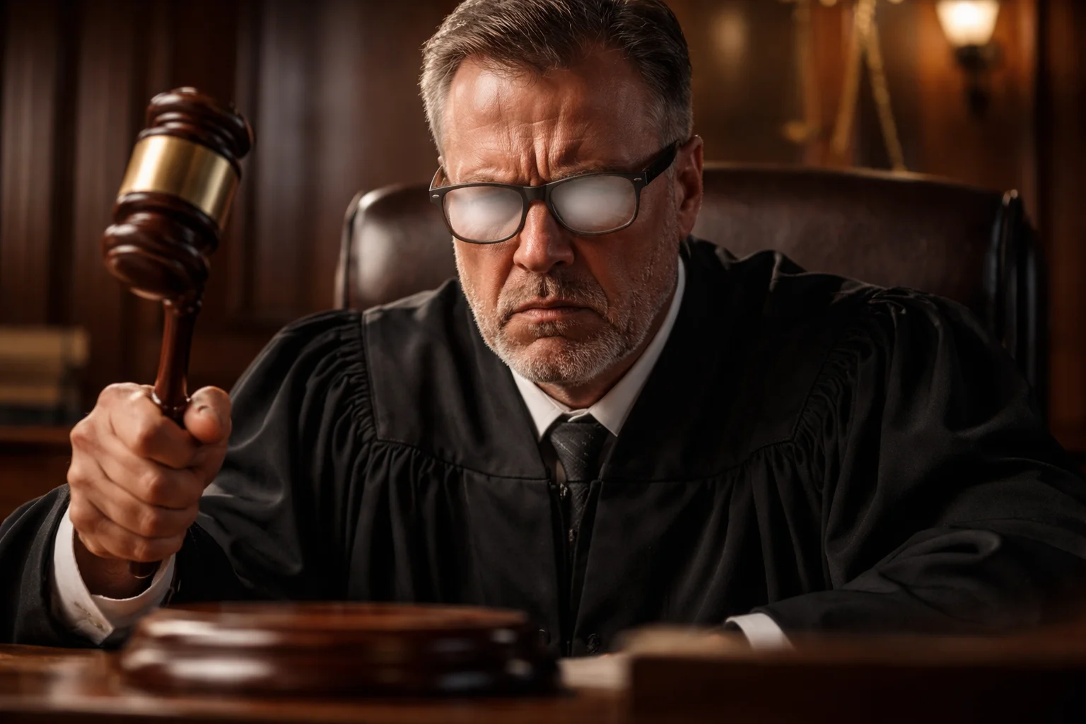 Anger is a judge with fogged glasses