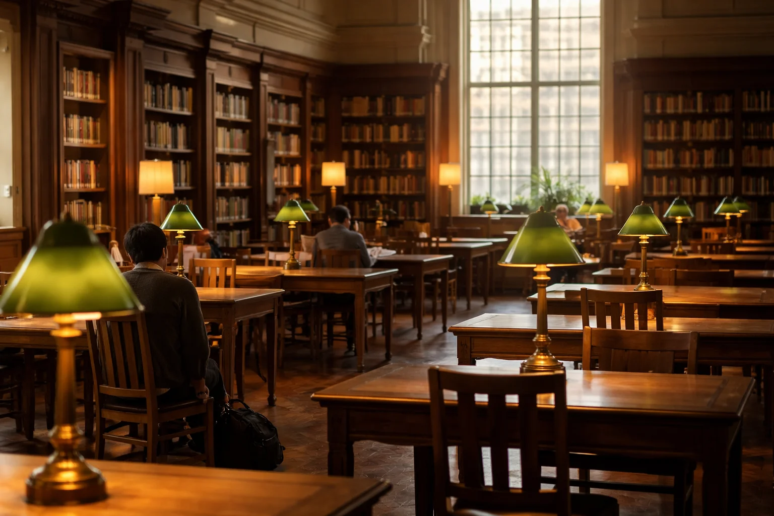calm is a quiet library
