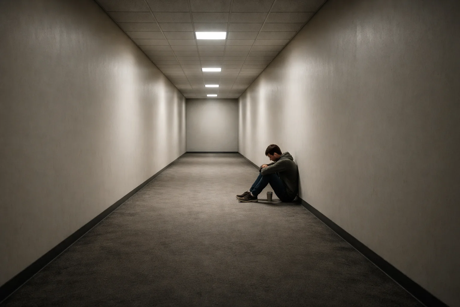 Boredom is a hallway with no doors