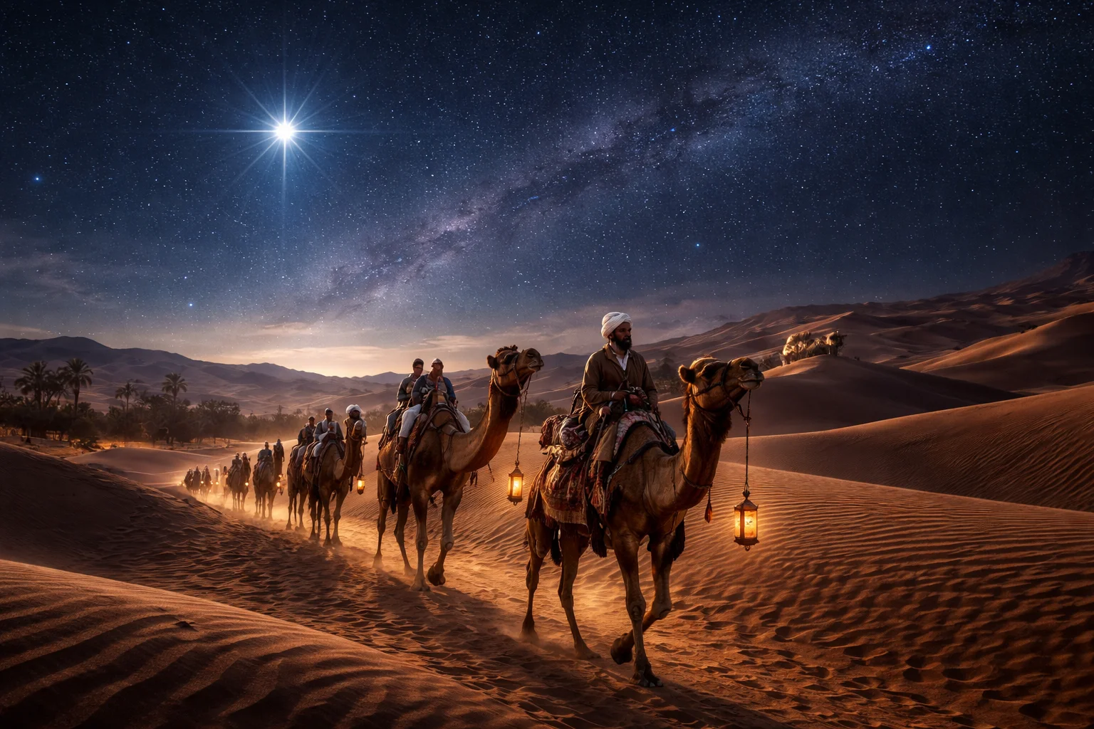 Arabic lands are like a star-led caravan