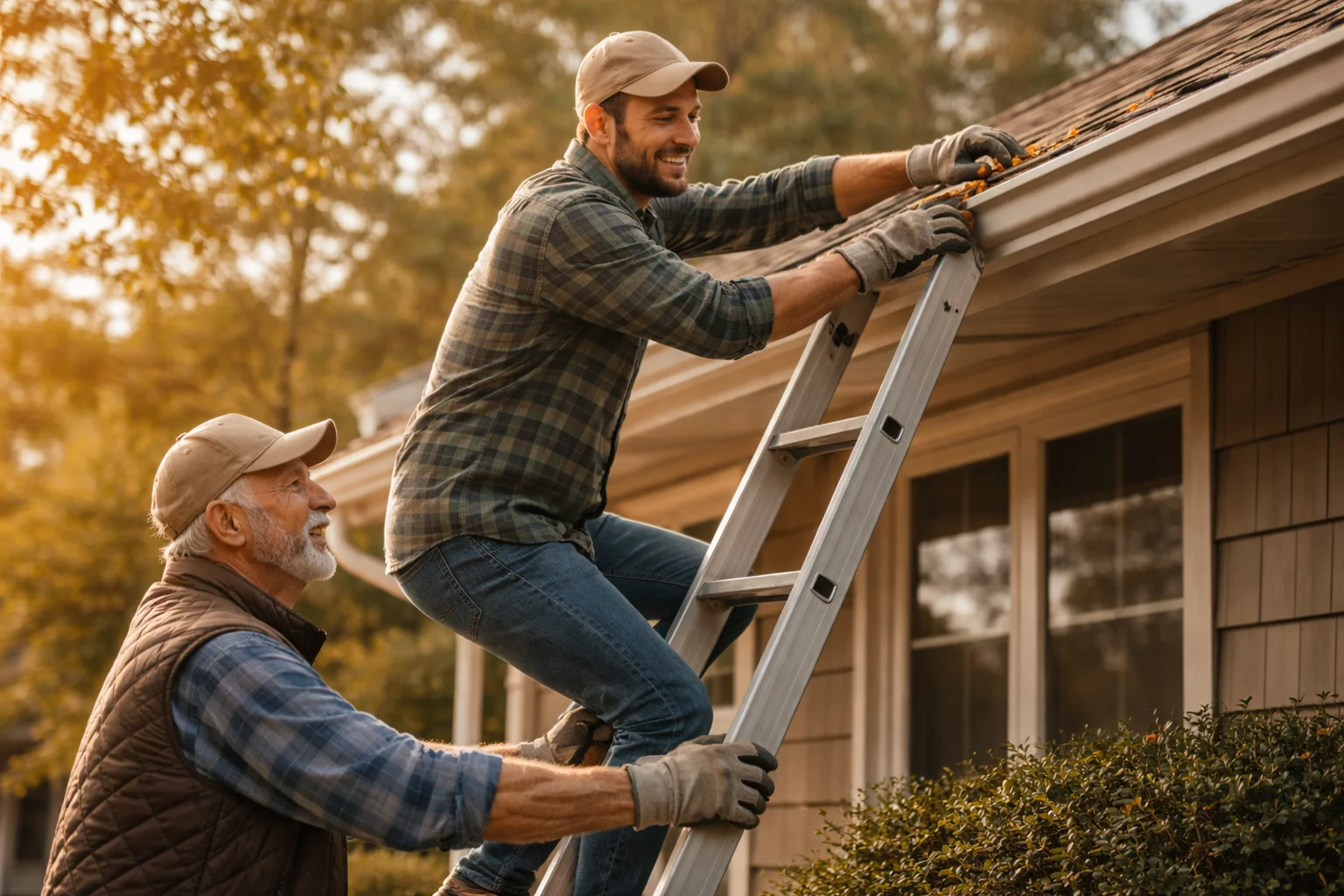 American kindness is like a neighbor holding the ladder