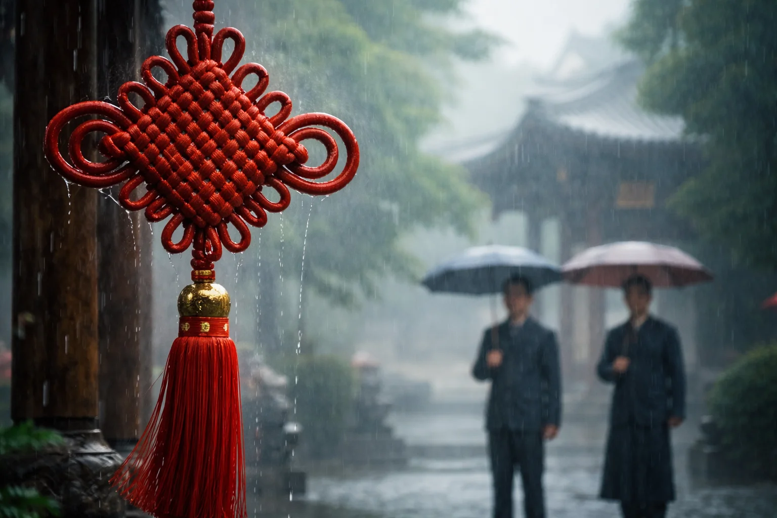 Chinese loyalty is like a red knot that holds in rain