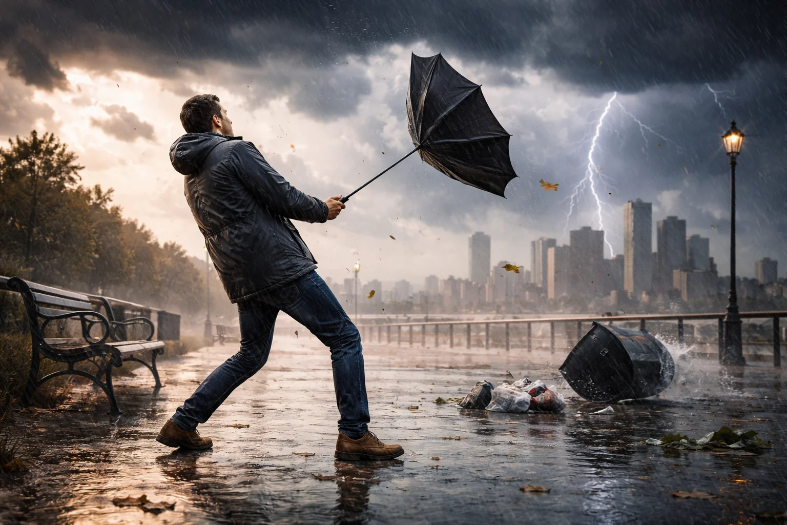 weather on the back foot