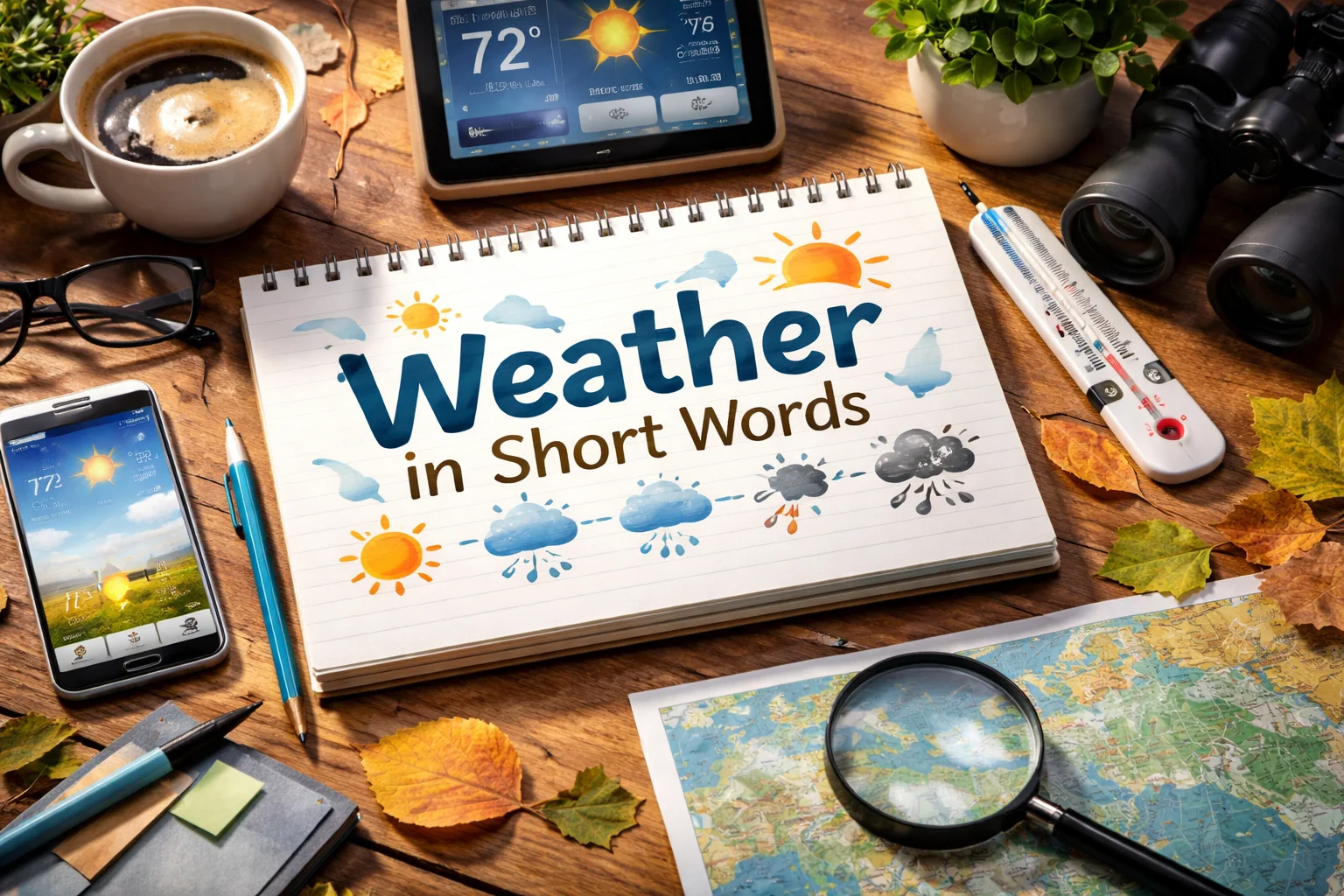 weather in short words