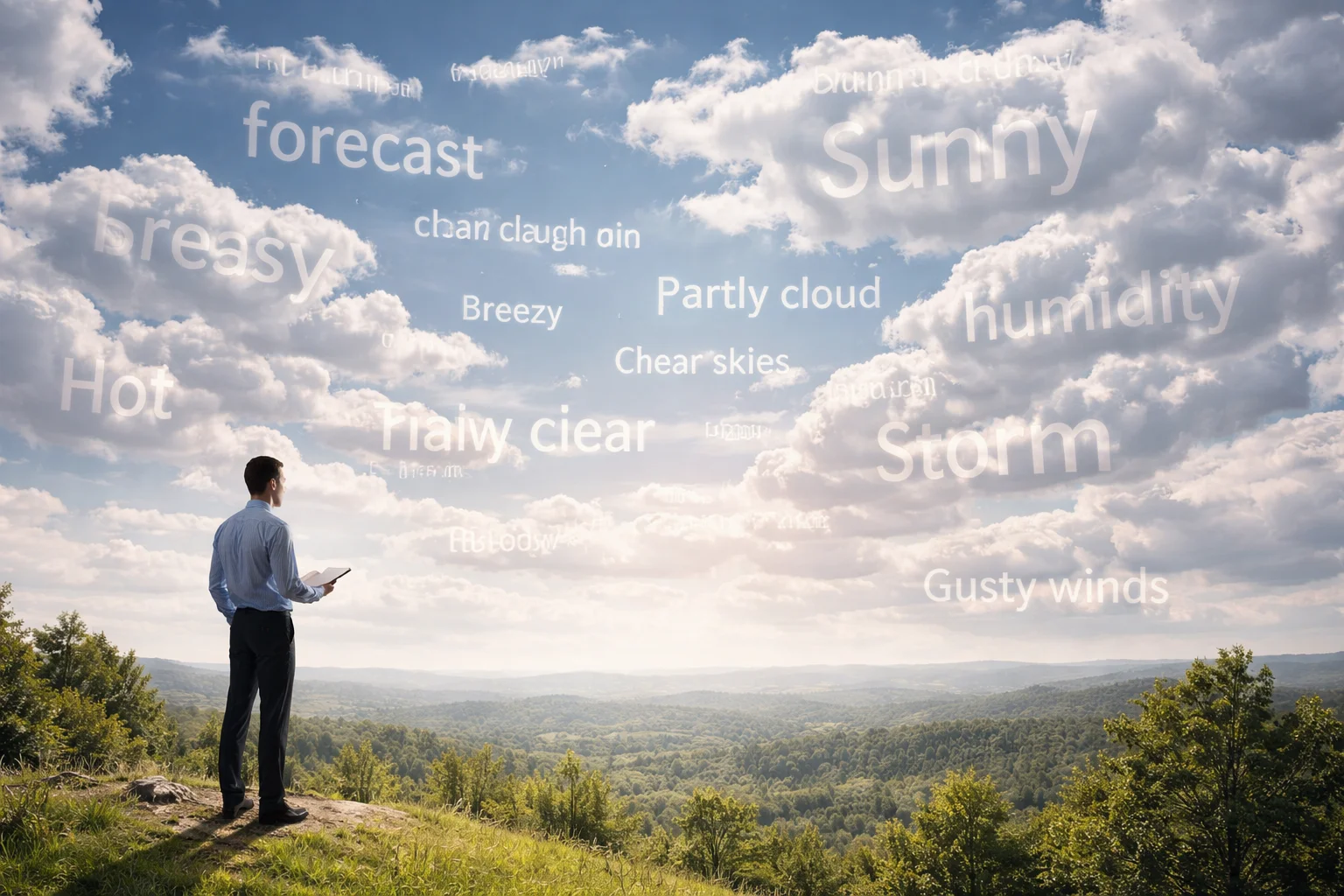 weather with more words than clouds allow