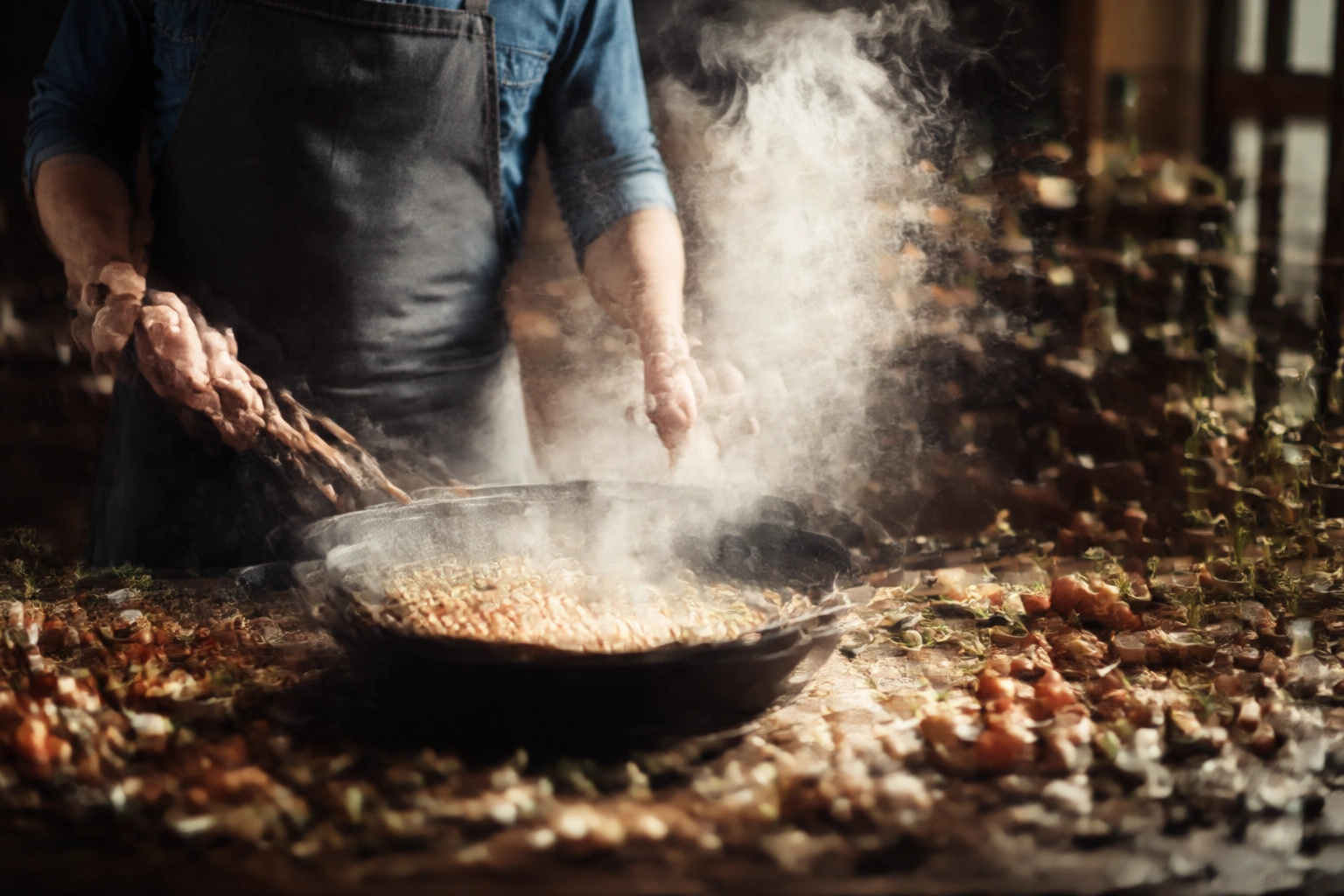 cooking past the smoke whisper