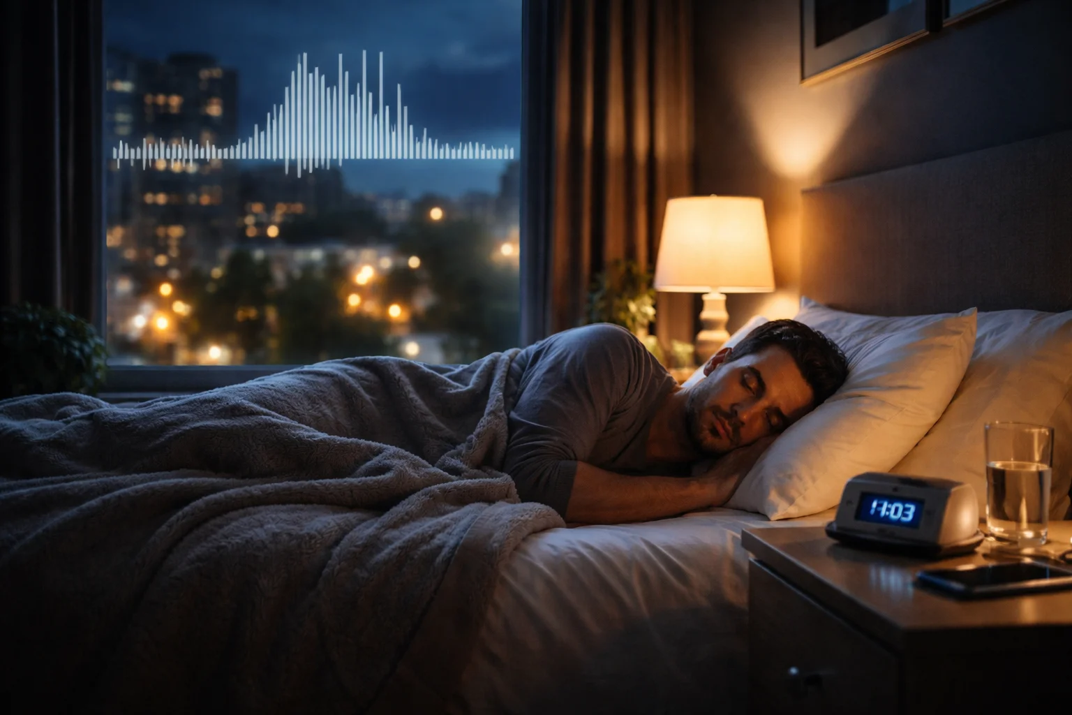 sleep until night noise drops