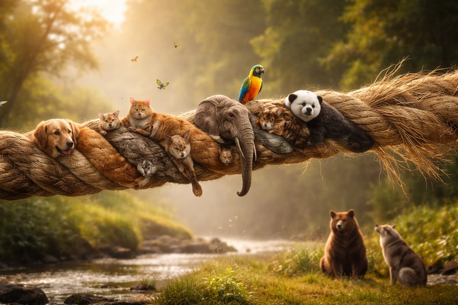 Animal is a rope of life