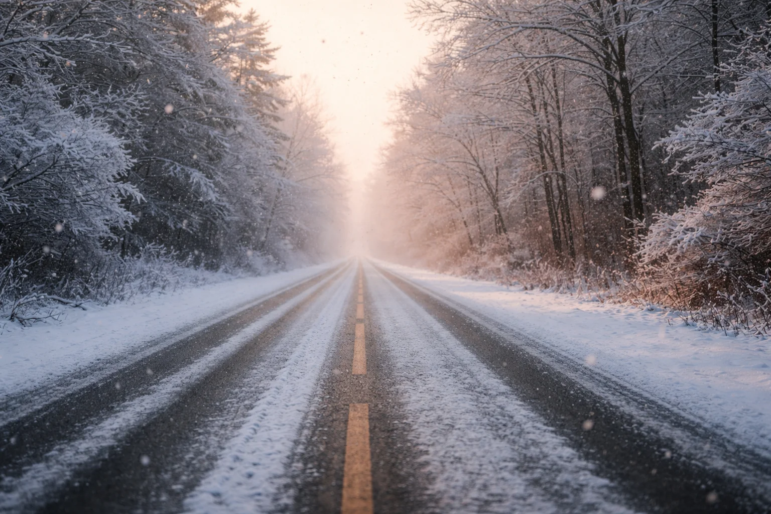 attraction is like first snow on a plain road