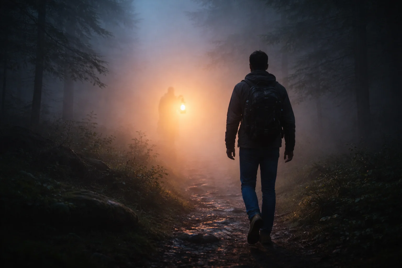 attraction is like a lantern in fog that keeps your eyes forward until you reach the light