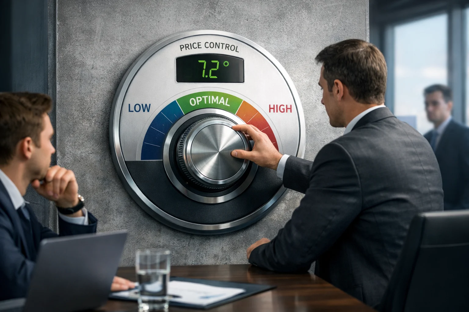 business is a price thermostat