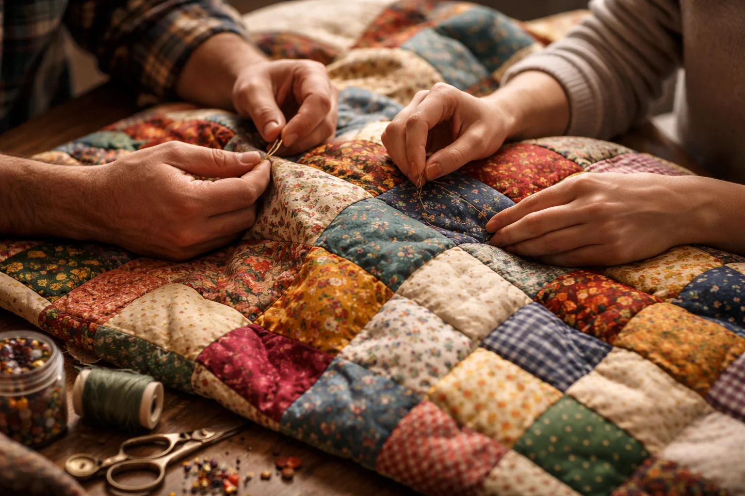 attraction is a quilt sewn from many small moments