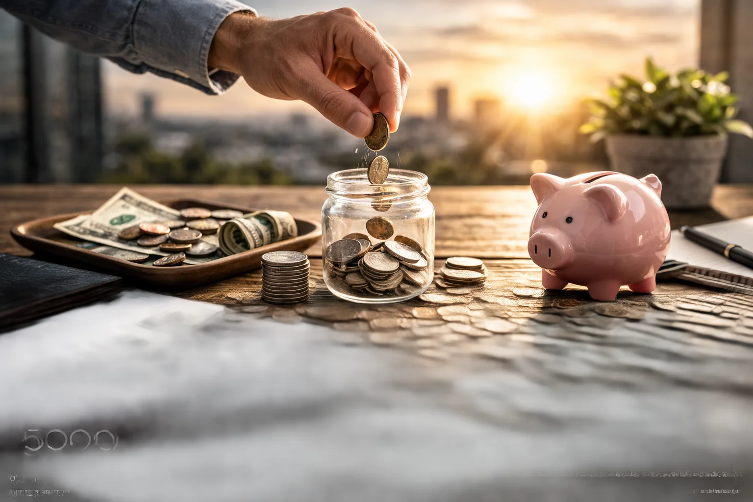 money is like spare change