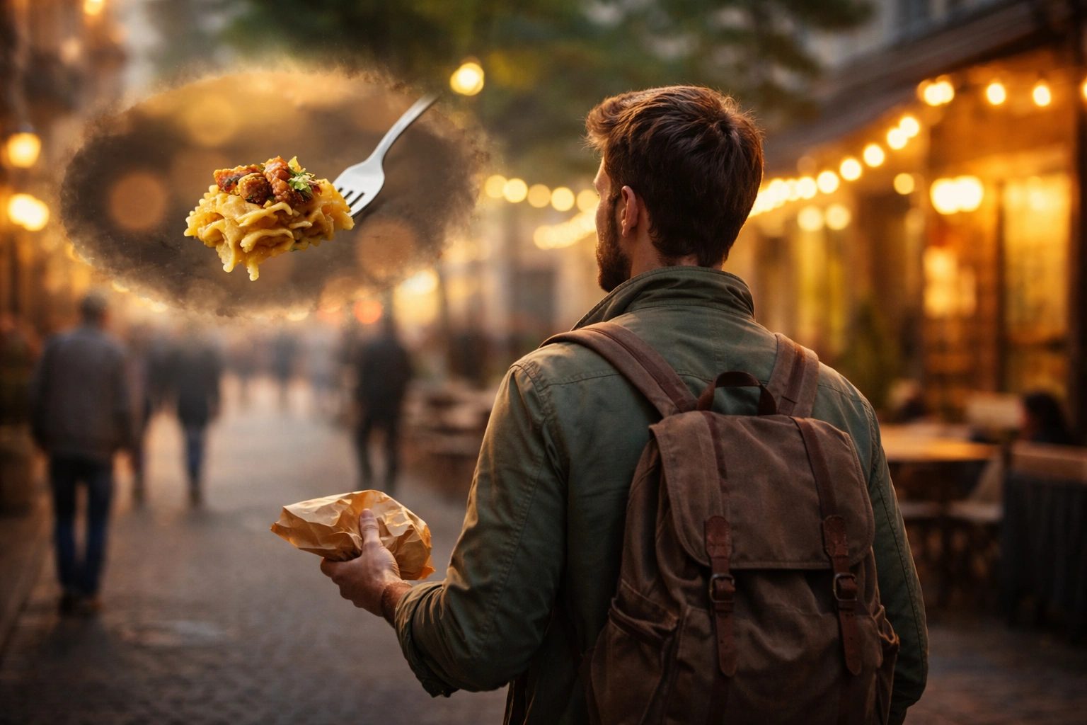 delicious food makes the last bite stay in mind on the walk home