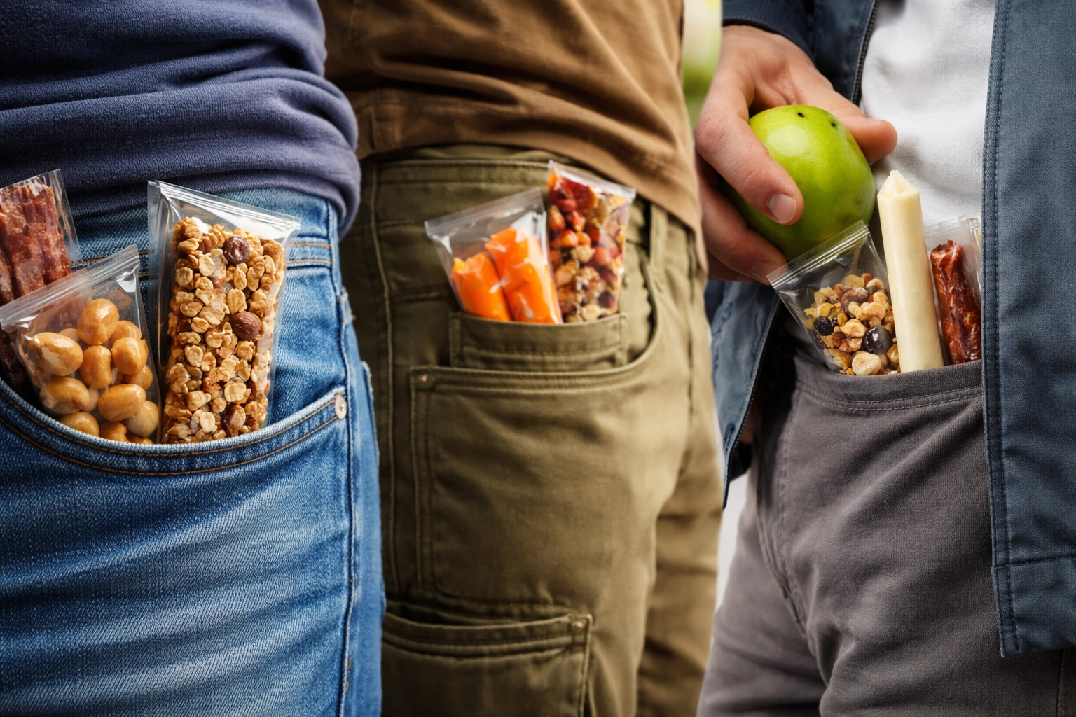 Food in the pocket snack