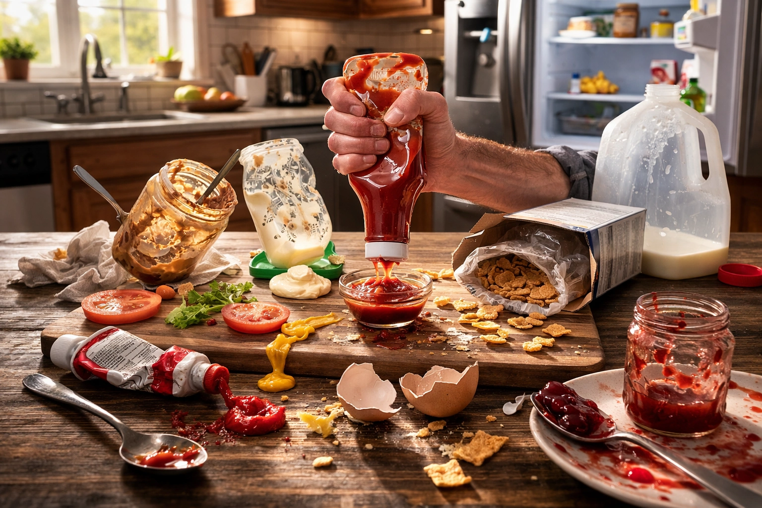 Food past the last squeeze