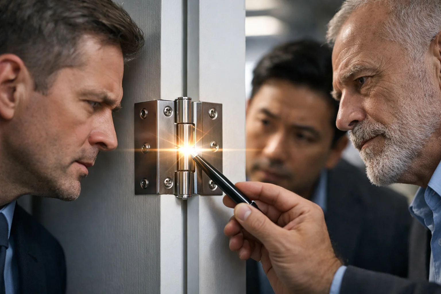 attention at the hinge