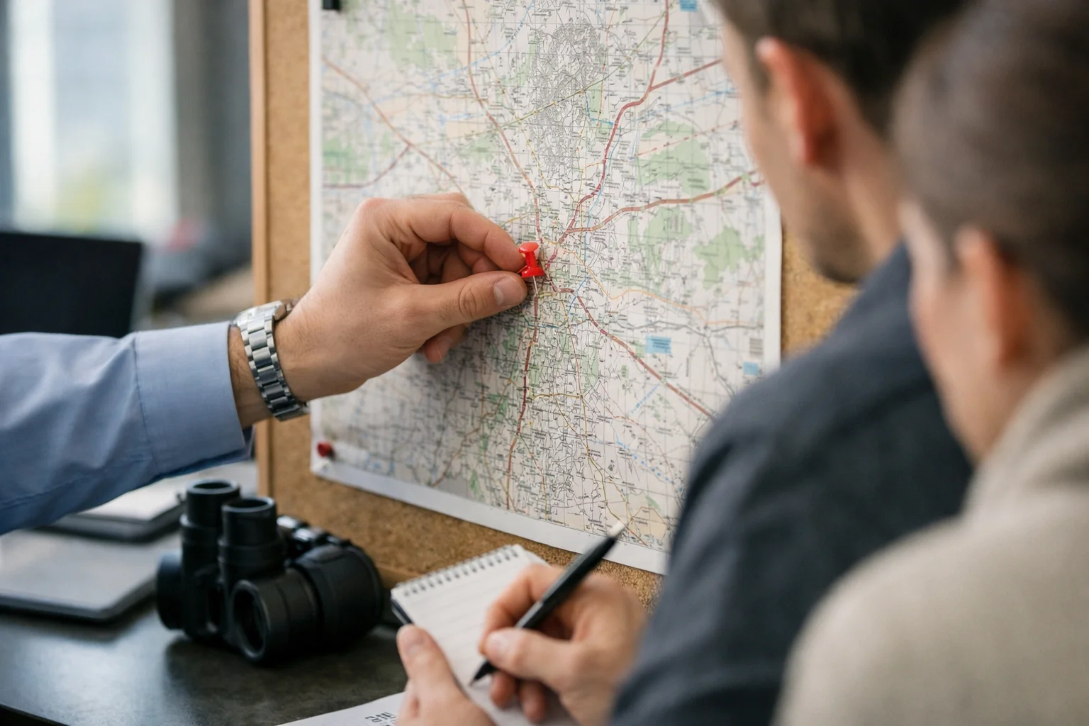 attention to the fresh pin