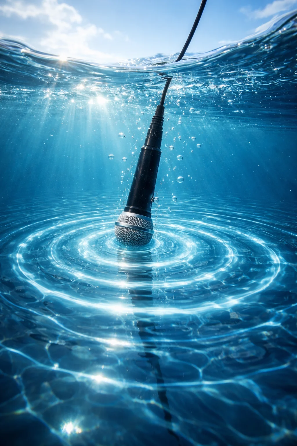 water is a sound carrier