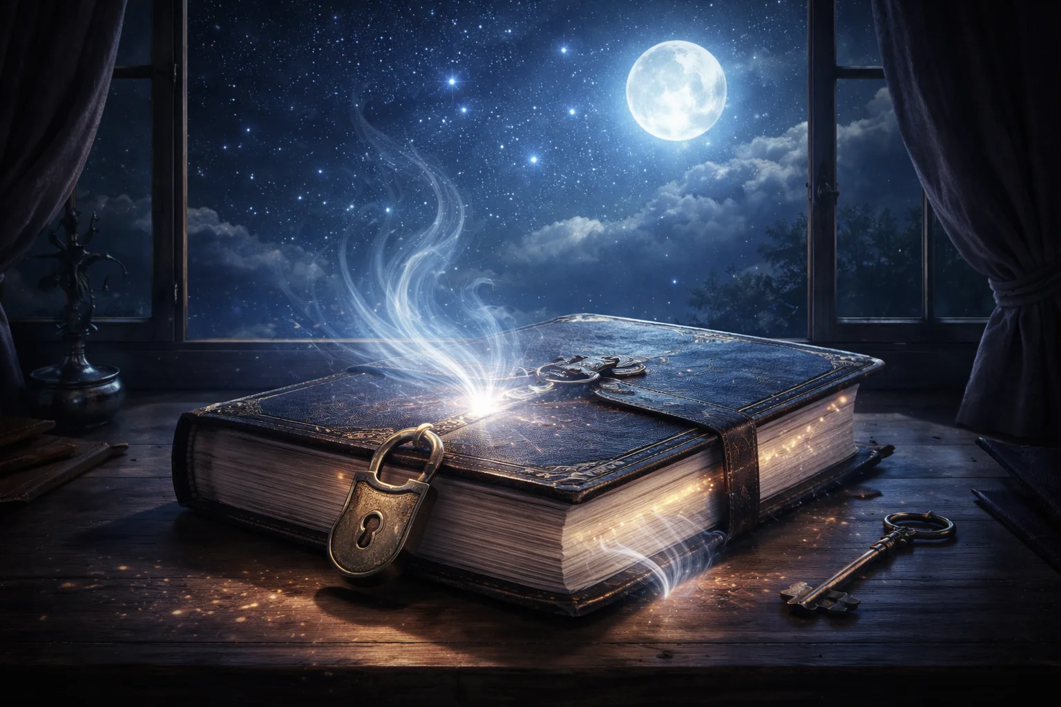 night is like a locked diary that opens only in dreams