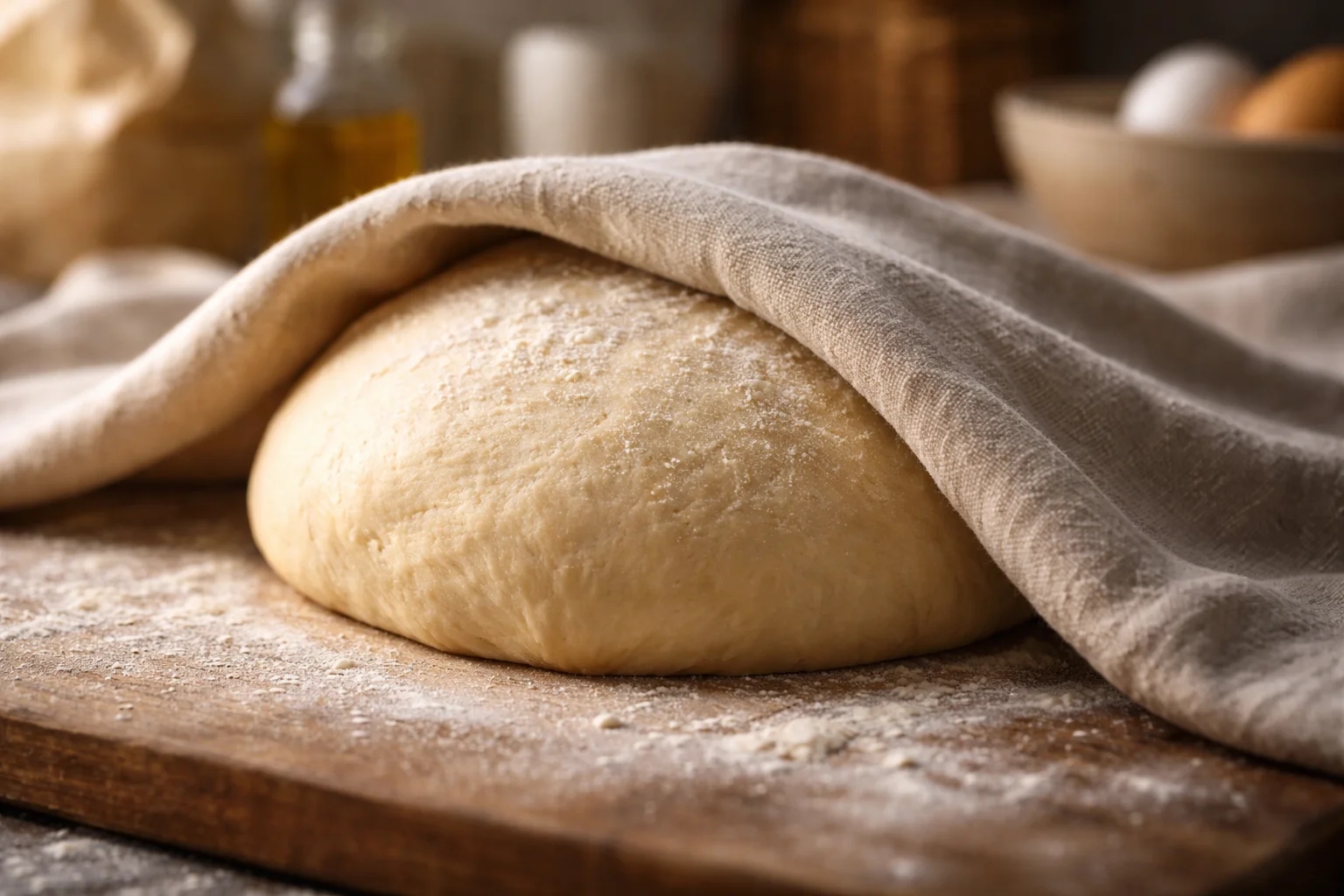 sleep like bread dough under a cloth