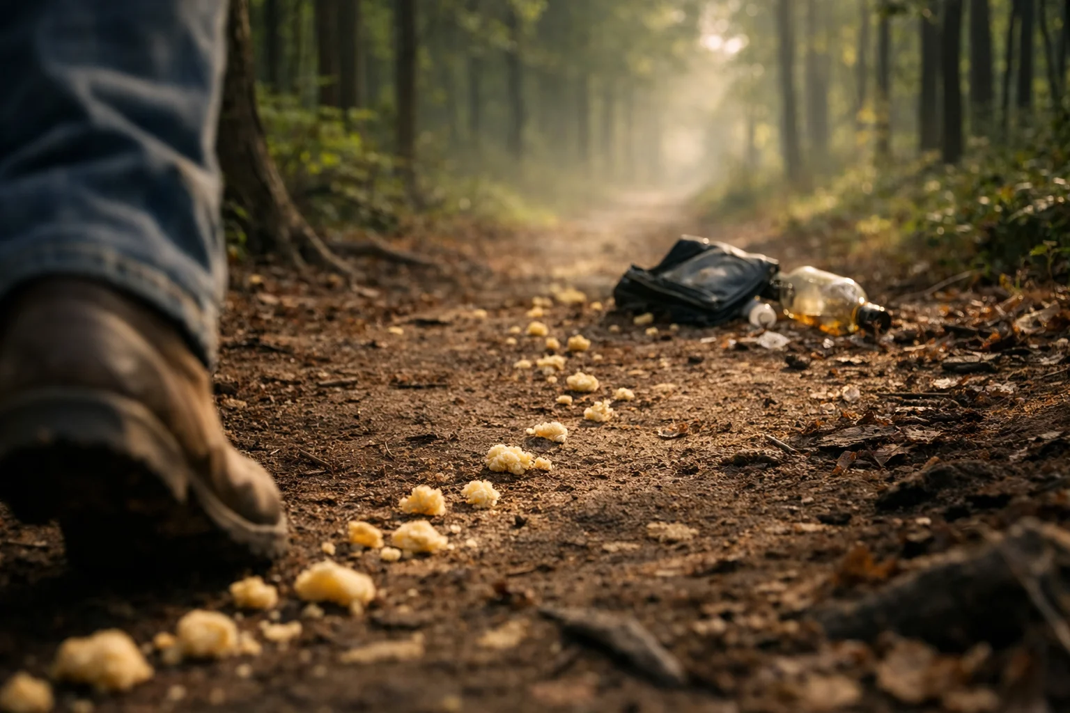 Guilt is like a breadcrumb trail back to the mistake